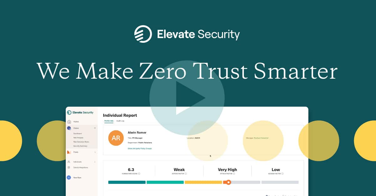 We Make Zero Trust Smarter