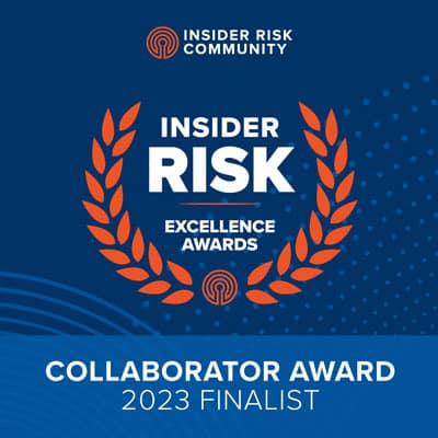 Insider Risk Collaborator Finalist Award for 2023