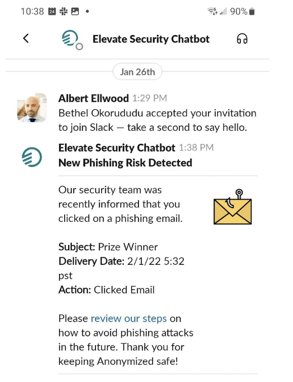 Elevate Security Chatbot