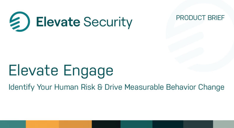 Cover photo for Elevate Engage product brief