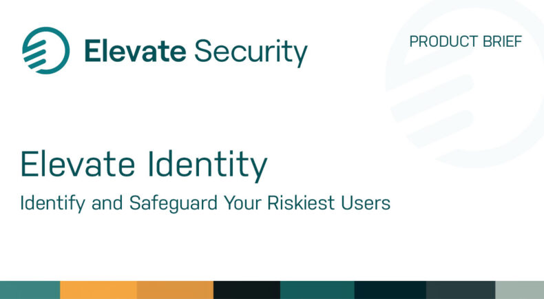 Cover photo for Elevate Identity product brief